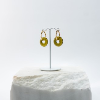 Astro New Earrings Wine (olive green) Astro New Earrings Wine (olive green)